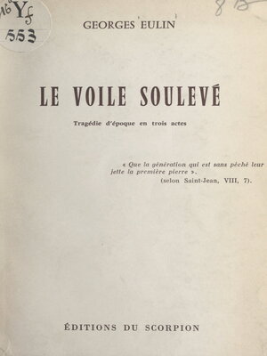cover image of Le voile soulevé